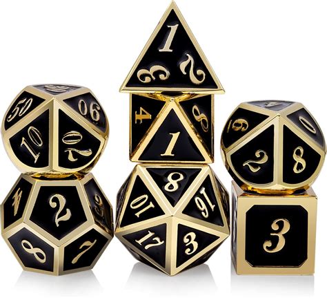 durotan metal boxes|DUROTAN Metal Dice Set D&D,7 Pieces Polyhedral DND Dice .